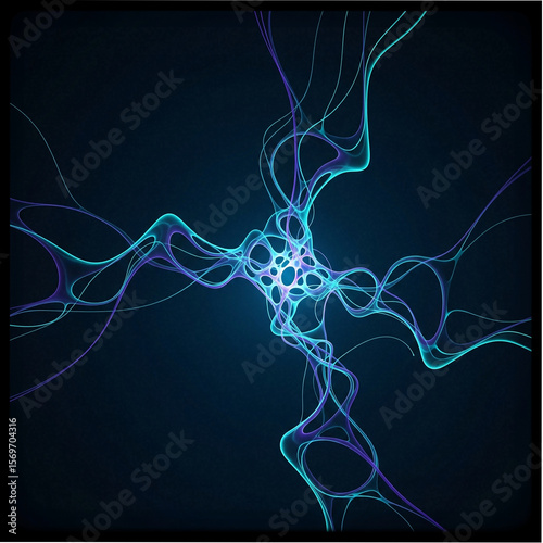 abstract blue background