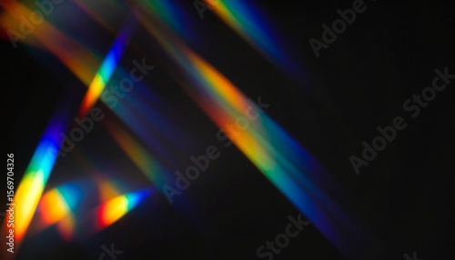 light leak overlay effect with blur rainbow light leaks and bokeh,retro grain noisy film distressed texture light leak flare on black background,retro film overlay