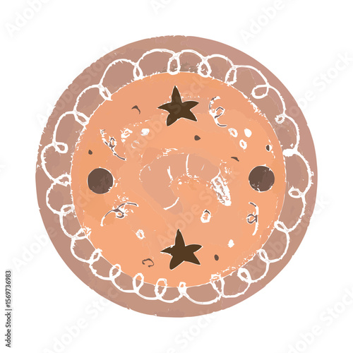 Spanish paella Dish icon.