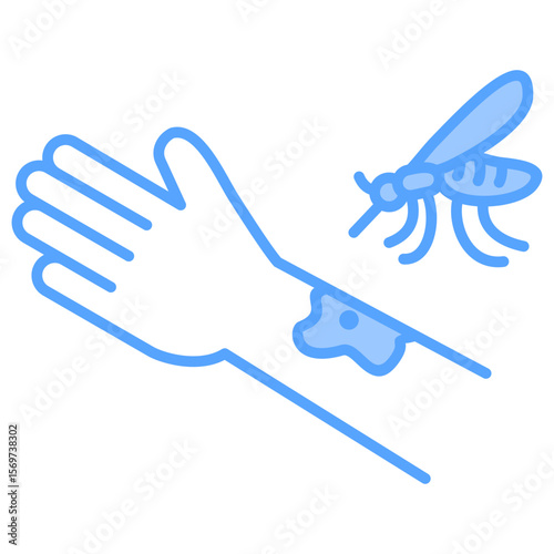 Mosquito Blue Icon