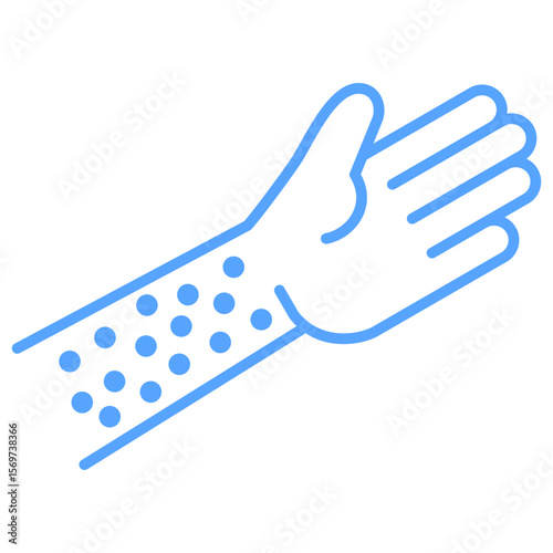 Rash Blue Icon