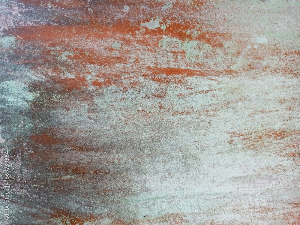 Obraz premium Old Grunge Wall Texture with Weathered Paint Layers