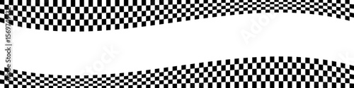 Racing flag pattern background 