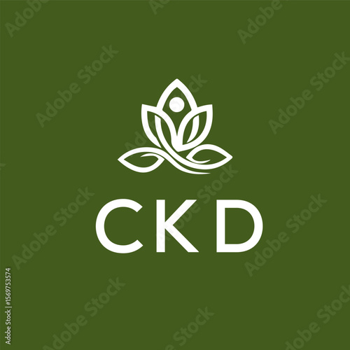 CKD Letter Initial Logo Design Template Vector Illustration