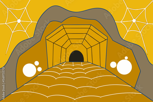 Mysterious Yellow Tunnel A Journey into the Unknown Depths