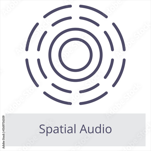 Spatial Audio Element For Design Graphic