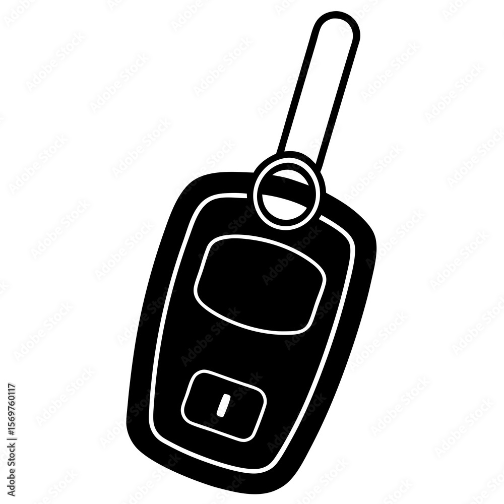 Obraz premium car battery icon