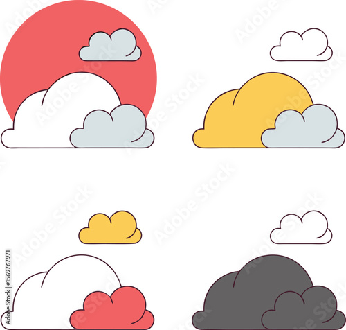 Cloude icon set