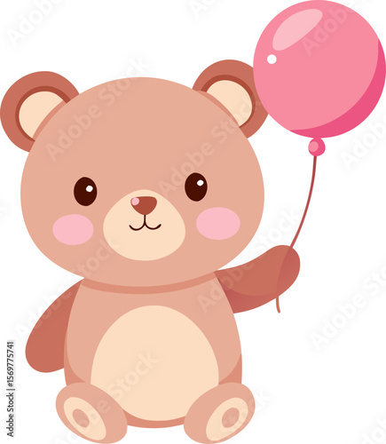 Outline Teddy Bear Drawing | Black and White Line Art for Coloring Book