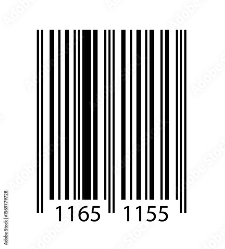 Barcode mockup made in china, product storage system. Code 39, Code 128, UPC-A, UPC-E. EAN-13, EAN-8. Interleaved 2 of 5, ISBN.