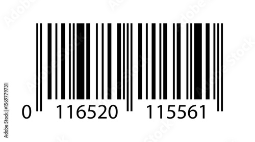 Barcode mockup made in china, product storage system. Code 39, Code 128, UPC-A, UPC-E. EAN-13, EAN-8. Interleaved 2 of 5, ISBN.