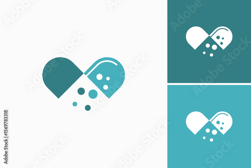 Pill Vector Logo Premium 