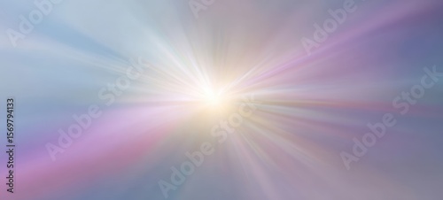 The Vibrant Light Emitting Abstract Background with Ethereal Color Gradients.