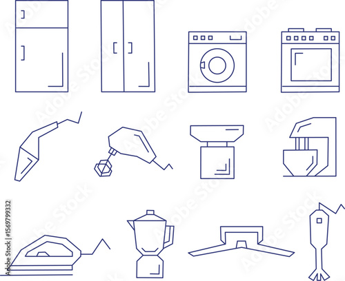 Home Appliances Icons