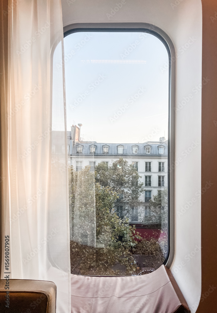 Fototapeta premium Parisian Morning Through the Window