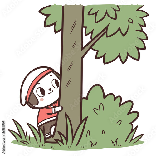 hiding vector image ,white background