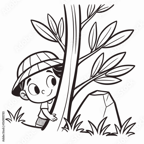 hiding vector image ,white background