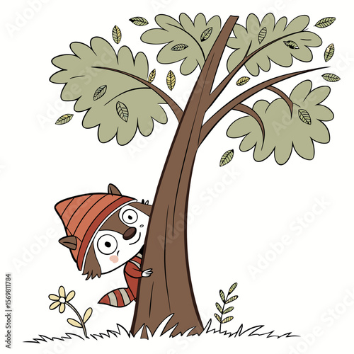 hiding vector image ,white background