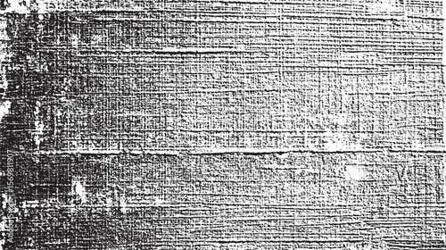 Horizontal scratched grunge texture. Rough distress halftone pattern with ink noise lines. Urban cracked surface overlay for posters and design.
