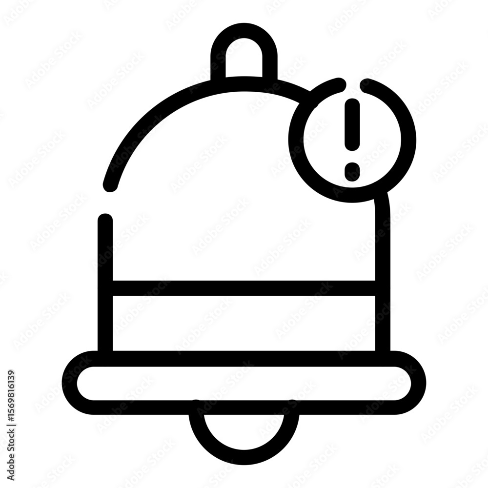 Obraz premium Notification icon