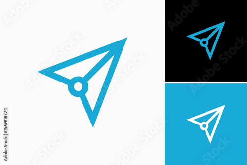 Paperplane Vector Logo Premium 