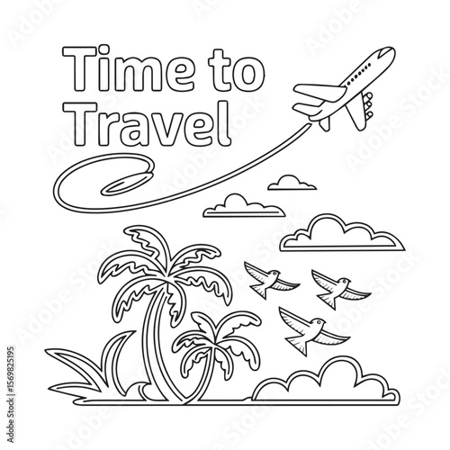 Tropical Takeoff: The Travel Adventure Begins