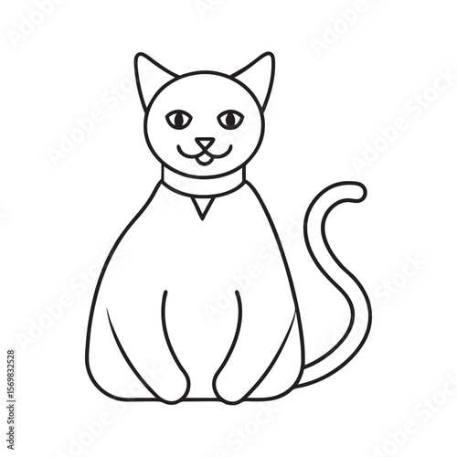 Fanged Cat Dressed As Vampire