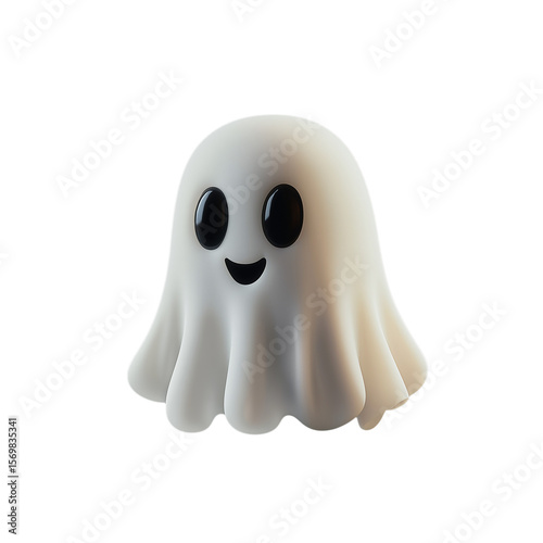 Cute baby ghost 3D character