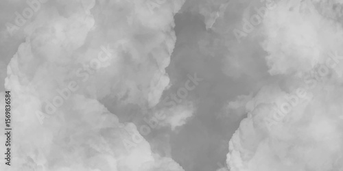 Clouds background cumulonimbus cloud formations before the storm. grey sky with dark black and white clouds with background texture. gray storm clouds illustration. Abstract Background with copy-space