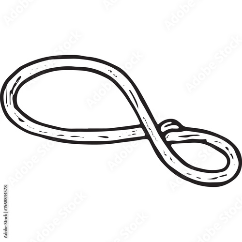 Vintage Infinity Knot Nautical Illustration