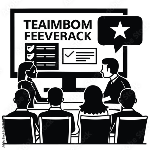 Teamwork and Project Management Meeting Presentation with Diverse Group Reviewing Progress and Discussing Strategy with Emphasis on Success