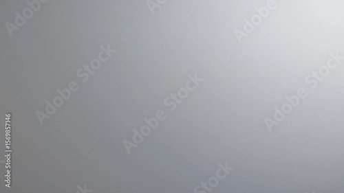 Uniform, light gray, hazy, smooth surface
