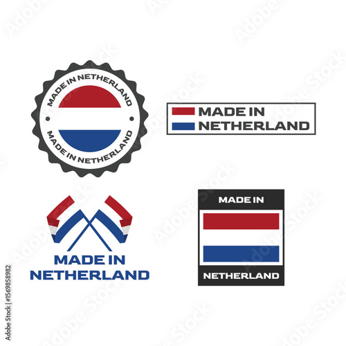 Free Download Premium Netherlands Origin & Flag Vector Pack - Comprehensive Branding Kit - GFXLoad