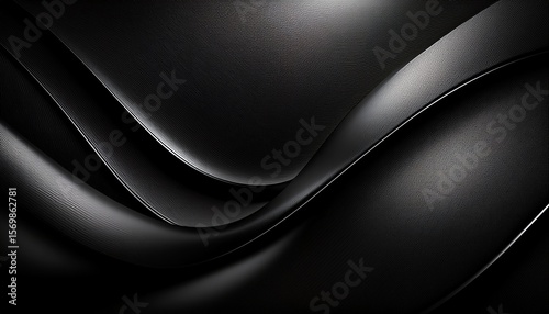 sleek black matte background with a hint metallic texture