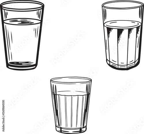 Adobe Illustrator Artwork glass eps