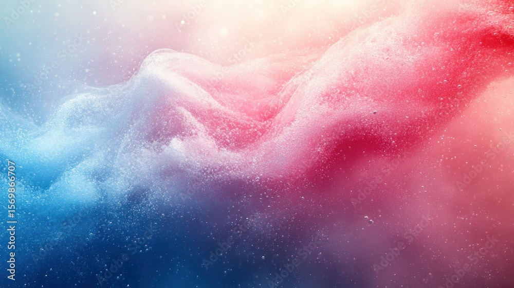 Fototapeta premium Abstract, swirling colors blend into a dynamic, ethereal cloud-like texture