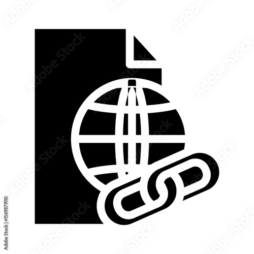hyperlink glyph icon