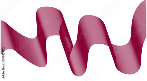 Wavy Blend Abstract Curved Maroon Color Background Design Vector Illustration