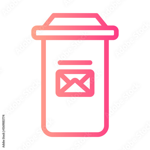 inbox gradient icon