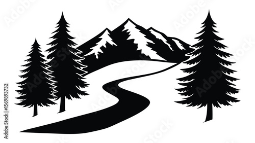 forest in winter