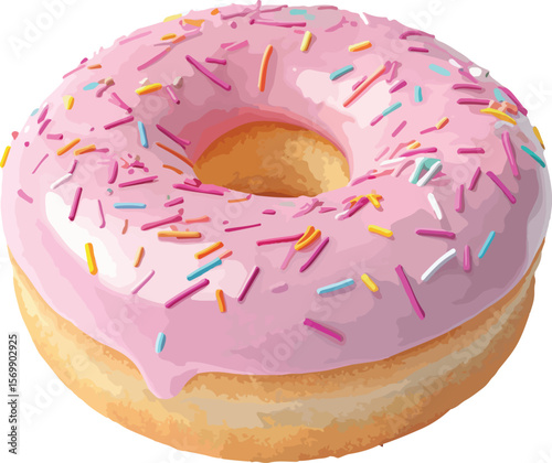 donut with sprinkles