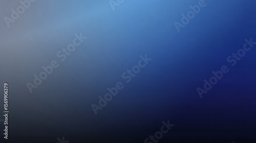 gradient background transitioning from light grayish blue on the upper left to a deep navy blue on the lower right.