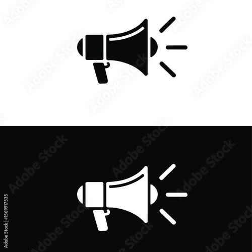megaphone icon vector illustration