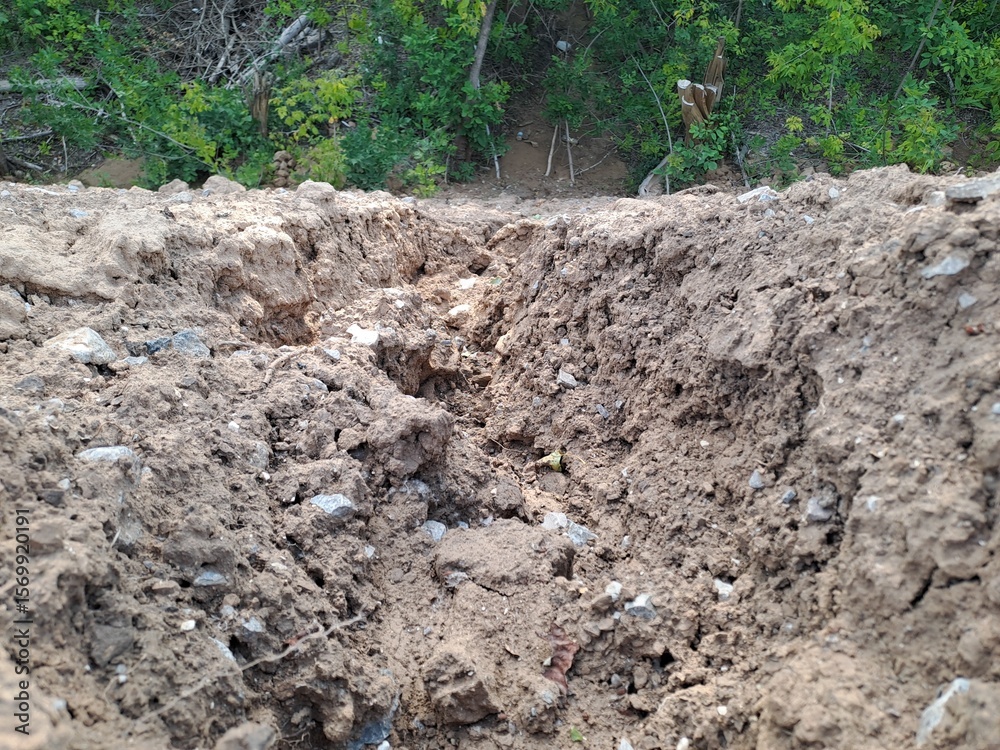 Fototapeta premium texture of the ground