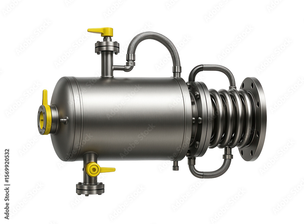 Pyrolysis reactor with a cylindrical steel chamber and integrated heat exchanger for a chemical processing plant Pyrolysis reactor with a cylindrical steel chamber and integrated heat exchanger for a chemical processing plant