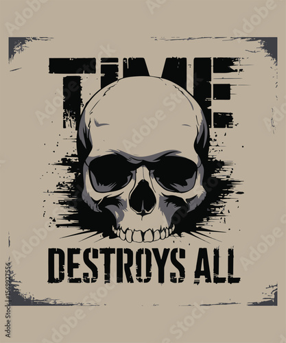 Faded Death Graphic Design