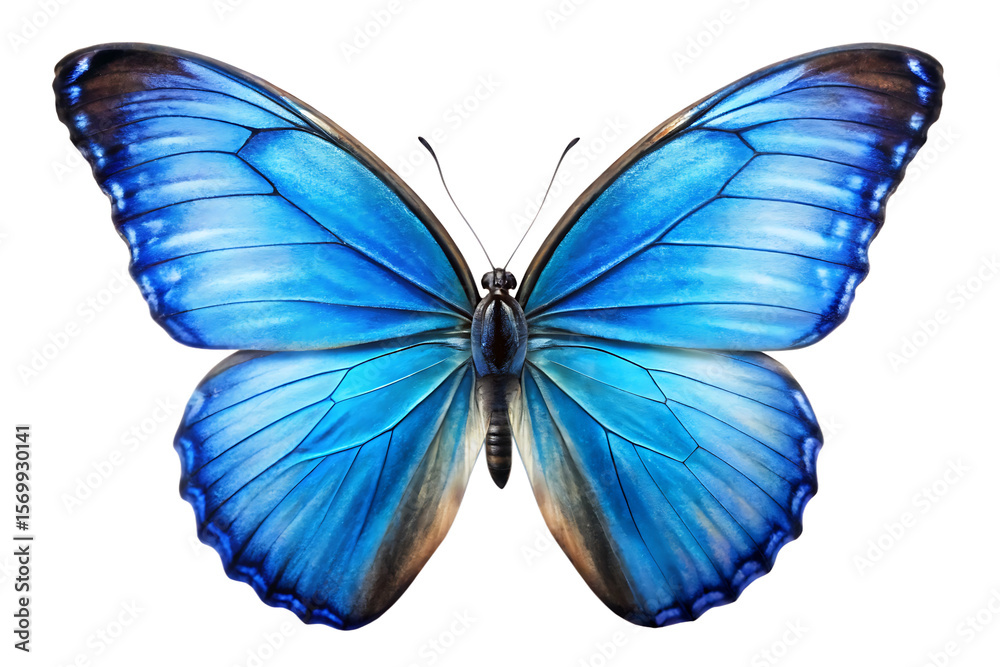 Fototapeta premium butterfly isolated on white background, png,ai generated.
