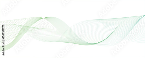 Abstract wave design with a series of flowing, overlapping sinusoidal curves in a gradient.Futuristic technology and sound wave lines. Digital frequency track equalizer with Stylized line art.