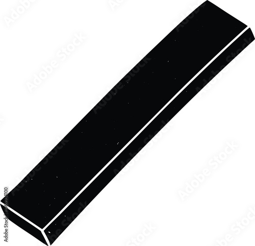 litmus paper strip on white background.eps