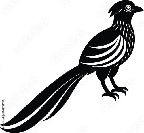 quetzal on white background.eps